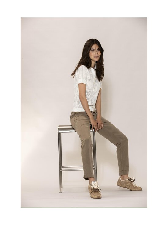 BLUE - Lina Linen -pikeeneulepusero - WHITE | Stockmann - photo 2