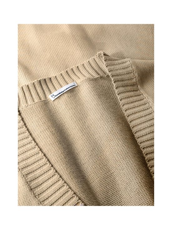 Knowledge Cotton Apparel - SOS Jacquard -neuletakki - 1228 LIGHT FEATHER GRAY | Stockmann - photo 3