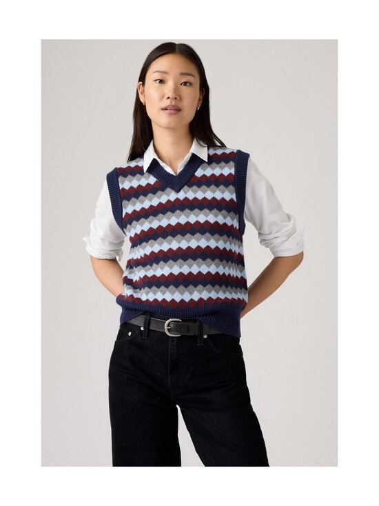 Levi's - Charlie V-neck -neuleliivi - 1435 ANICE GEO CHOCOLA - photo 4 Levi's - Charlie V-neck -neuleliivi - 1435 ANICE GEO CHOCOLA | Stockmann - photo 4