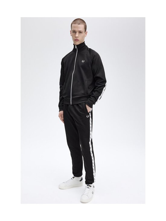 Fred Perry - Taped Track -collegehousut - 102 BLACK | Stockmann - photo 4