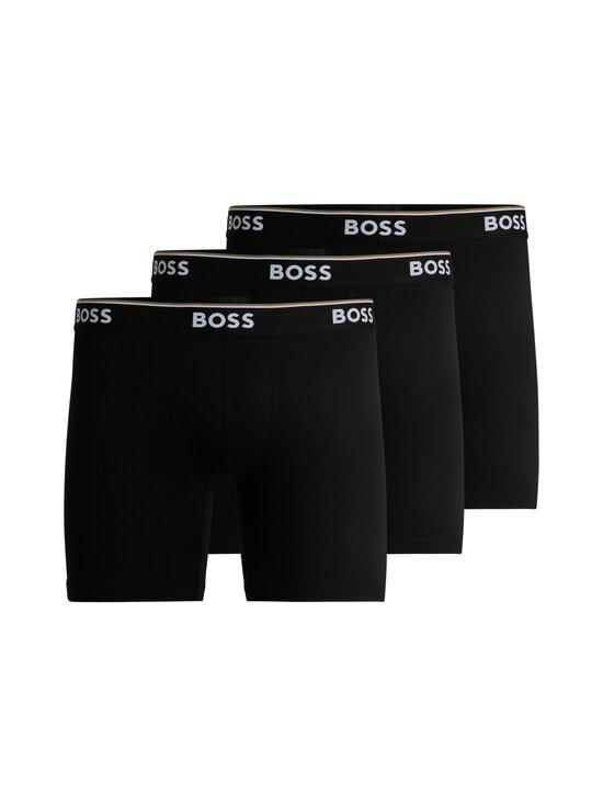 BOSS - Boxer Briefs -alushousut 3-pack - BLACK | Stockmann - photo 1