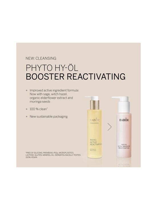 Babor - Phyto HY-ÖL Booster Reactivating attīrošais līdzeklis - NOCOL - photo 4 Babor - Phyto HY-ÖL Booster Reactivating attīrošais līdzeklis - NOCOL | Stockmann - photo 4