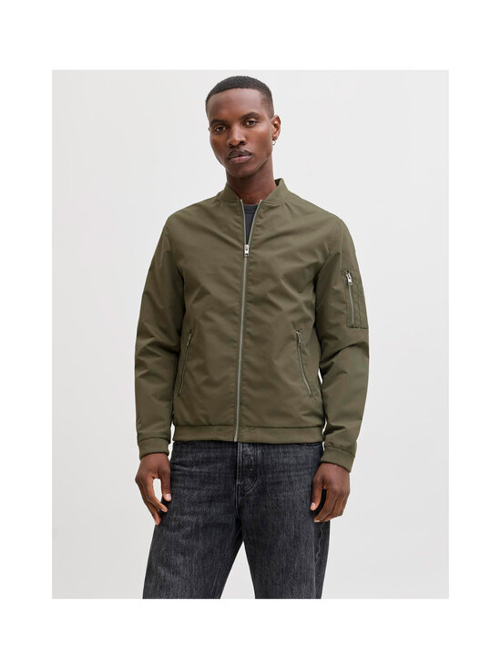Jack & Jones - JjeRush Bomber -takki - DUSTY OLIVE | Stockmann - photo 4
