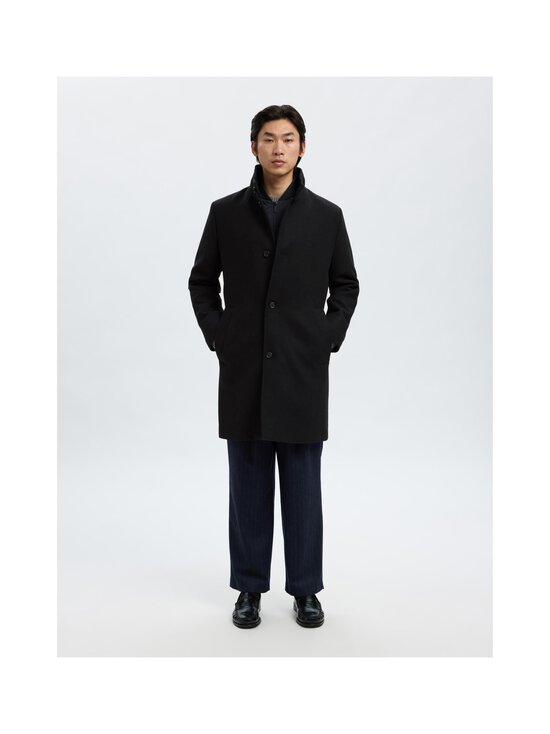 Selected - SlhRainar-villasekoitetakki - BLACK | Stockmann - photo 3