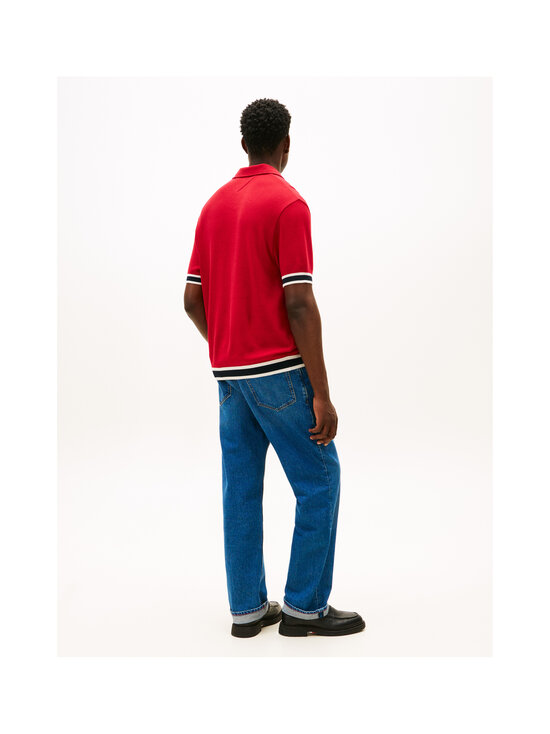 Tommy Hilfiger - Flatknit Classic Fit -pikeepaita - XLD MEDIUM RED | Stockmann - photo 2