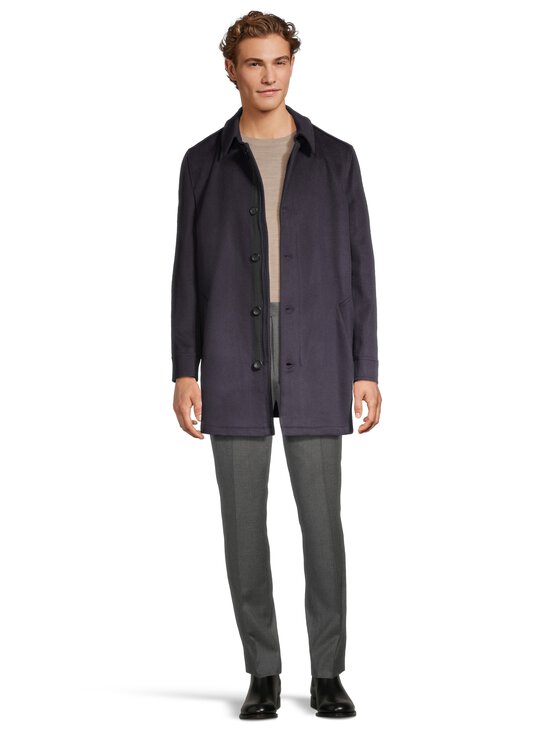 SAND Copenhagen - Blair Tech vilnas mētelis - 590 DARK NAVY BLUE | Stockmann - photo 5