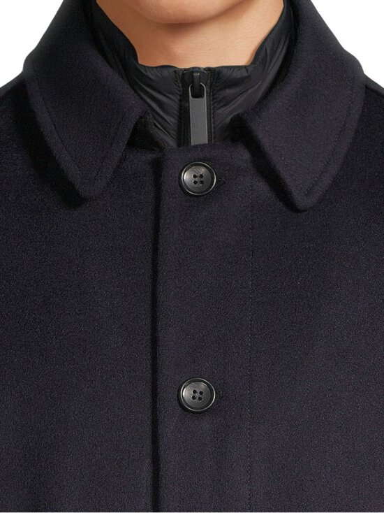 SAND Copenhagen - Blair Tech vilnas mētelis - 590 DARK NAVY BLUE | Stockmann - photo 6