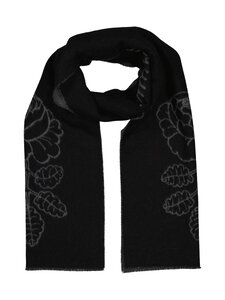 Marimekko - Sävellys Vihkiruusu -huivi - 990 BLACK GREY | Stockmann