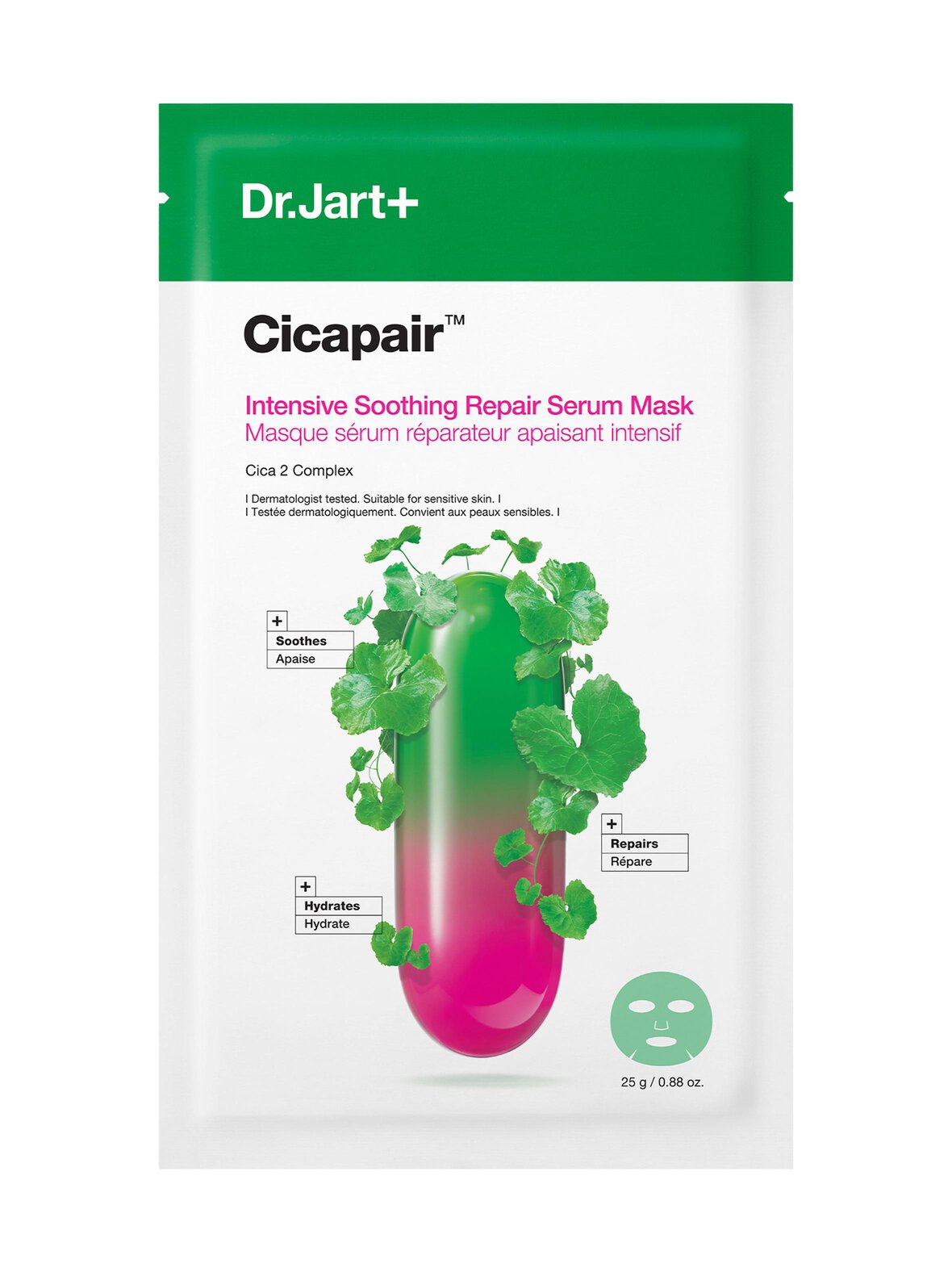 Cicapair Intensive Soothing Repair Serum Mask -kangasnaamio