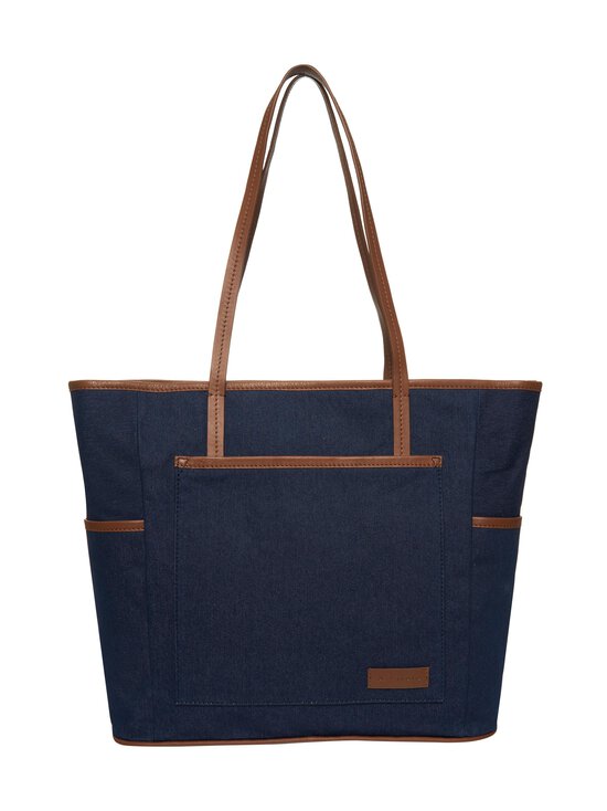 A+more - Tru-kangaslaukku - INDIGO/TAN - photo 1 A+more - Tru-kangaslaukku - INDIGO/TAN | Stockmann - photo 1