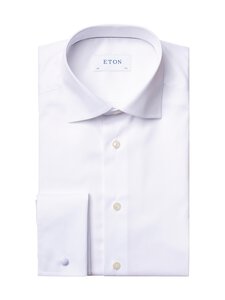 Eton - Triiksärk Slim Fit French Cuff Signature - 00 WHITE | Stockmann