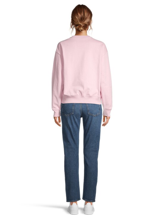 Calvin Klein Jeans - Monologo French Terry -collegepaita - TE0 PINK NECTAR | Stockmann - photo 3