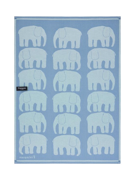 Finlayson - Elefantti-keittiöpyyhe 2 kpl - GREY / MINT | Stockmann - photo 2