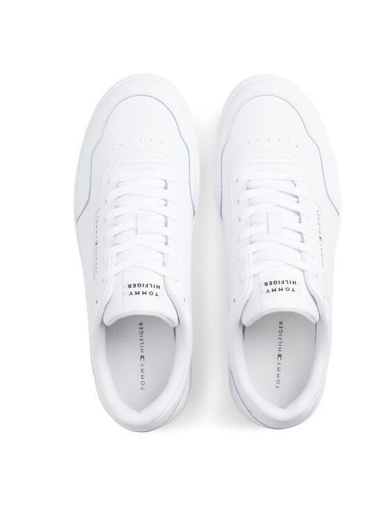 Tommy Hilfiger - Basket Core Leather brīvā laika apavi - YBS WHITE | Stockmann - photo 2