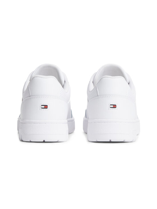Tommy Hilfiger - Basket Core Leather brīvā laika apavi - YBS WHITE | Stockmann - photo 3