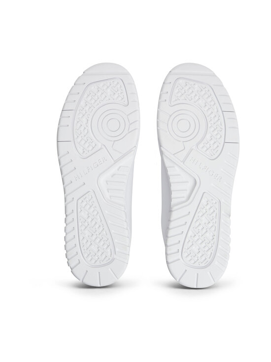 Tommy Hilfiger - Basket Core Leather brīvā laika apavi - YBS WHITE | Stockmann - photo 4