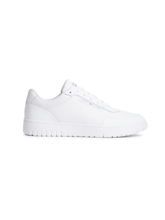 Tommy Hilfiger - Basket Core Leather brīvā laika apavi - YBS WHITE | Stockmann - photo 5