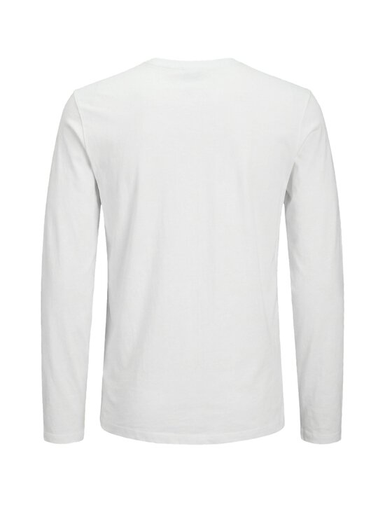 Jack & Jones - JjeOrganic Basic trikotāžas krekls - WHITE | Stockmann - photo 2