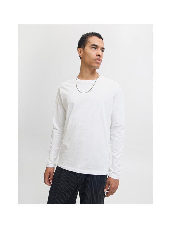 Jack & Jones - JjeOrganic Basic trikotāžas krekls - WHITE | Stockmann - photo 7