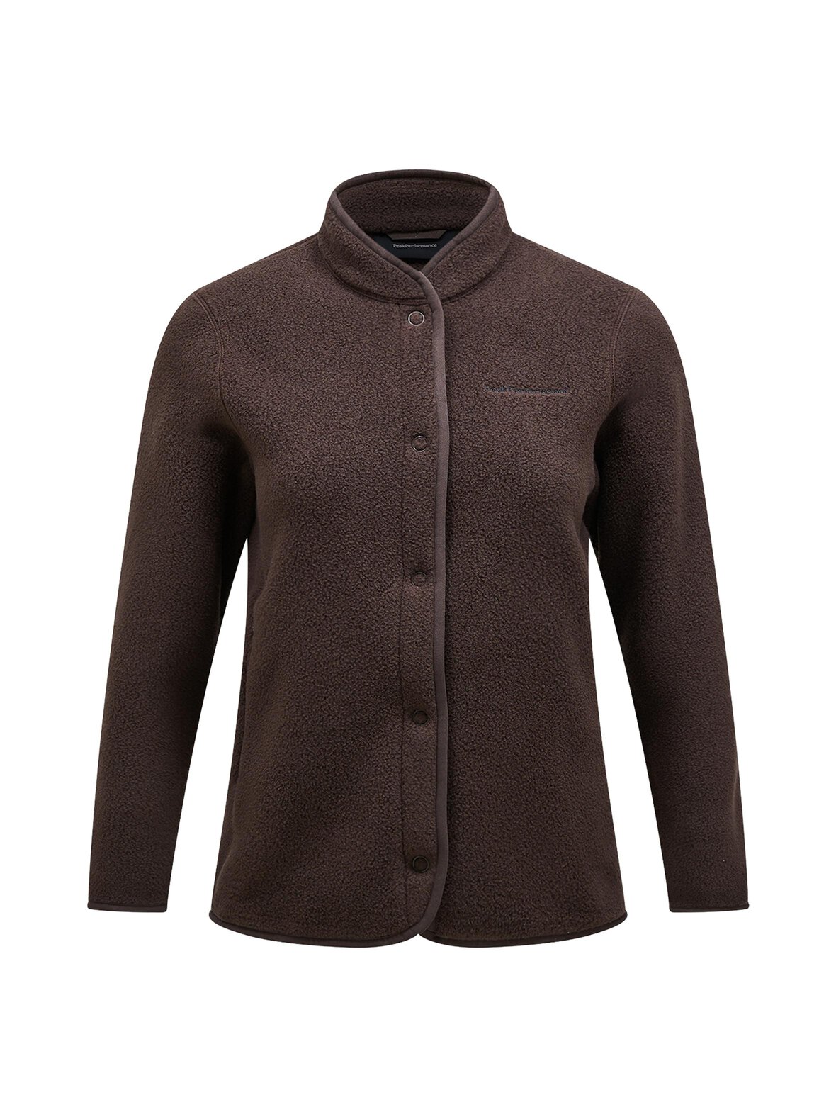 Peak Performance W fleece snap cardigan -takki