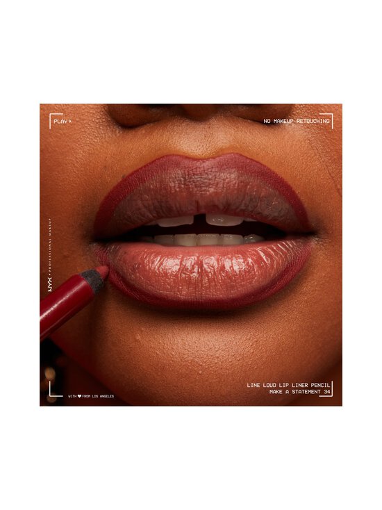 NYX Professional Makeup - Line Loud Lip Shapers lipliner -huultenrajauskynä - 34 MAKE A STATEMENT - photo 5 NYX Professional Makeup - Line Loud Lip Shapers lipliner -huultenrajauskynä - 34 MAKE A STATEMENT | Stockmann - photo 5