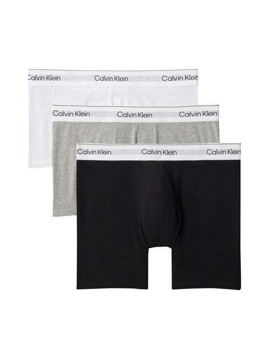 Calvin Klein Underwear - Bokserid 3 tk - MP1 GREY HEATHER/WHITE/BLACK | Stockmann - photo 1