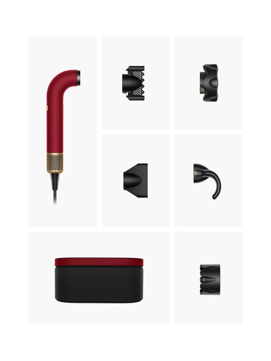 Dyson - Supersonic r™ Straight+Wavy -hiustenkuivaaja - RED VELVET / GOLD | Stockmann - photo 6
