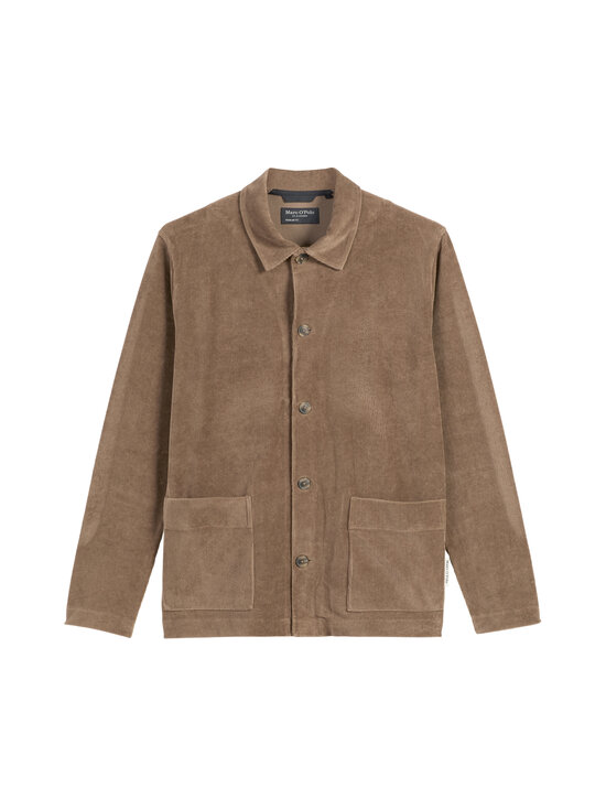 Marc O'Polo - Sametjakk Sweatjacket Overshirt - 729 PAVESTONE | Stockmann - photo 1