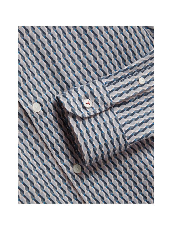 Ted Baker London - Firdawils Slim Fit Stripe Geo -kauluspaita - NAVY | Stockmann - photo 5