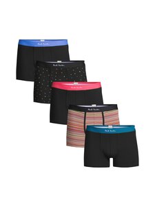 Paul Smith - Bokserialushousut 5-pack - 1A PACK PL/PRT/SIG | Stockmann
