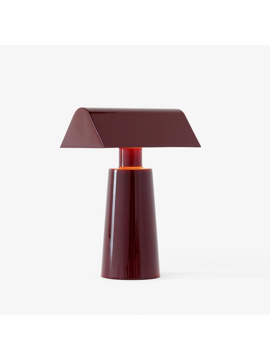 &Tradition - Caret MF1 -pöytävalaisin ladattava dark burgundy - PINK | Stockmann - photo 2