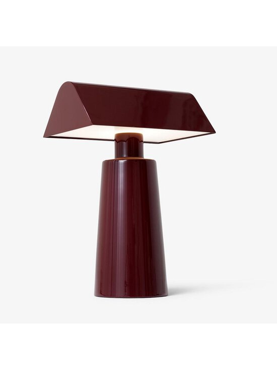 &Tradition - Caret MF1 -pöytävalaisin ladattava dark burgundy - PINK | Stockmann - photo 3