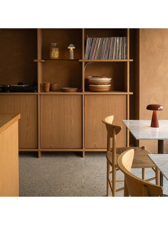 &Tradition - Caret MF1 -pöytävalaisin ladattava dark burgundy - PINK | Stockmann - photo 12