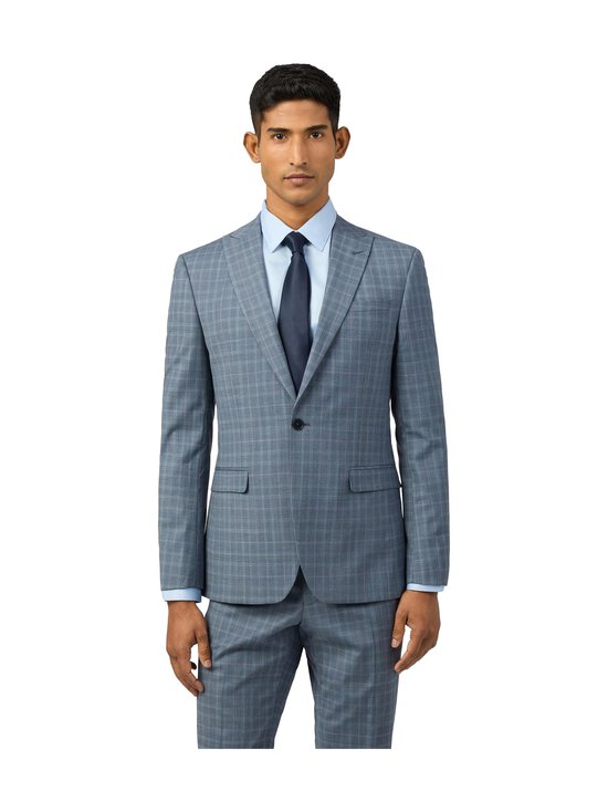 Ted Baker London - Kotor Slim Fit Check -bleiseri - 150 BLUE | Stockmann - photo 1