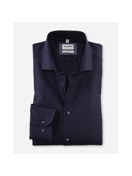 Olymp - Body Fit Solid -kauluspaita - 14 MIDNIGHT BLUE | Stockmann - photo 3