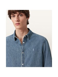 Allsaints - Gleason džinsa krekls - LIGHT INDIGO | Stockmann