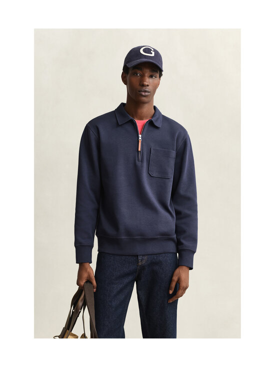 GANT - Särk Ponte di Roma Halfzip - 433 EVENING BLUE | Stockmann - photo 2