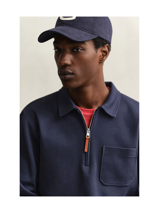 GANT - Särk Ponte di Roma Halfzip - 433 EVENING BLUE | Stockmann - photo 4