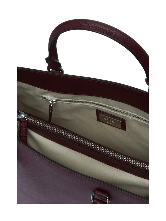 Lauren Ralph Lauren - Nahast kott Hanna 37 Satchel Large - DARK GARNET | Stockmann - photo 3