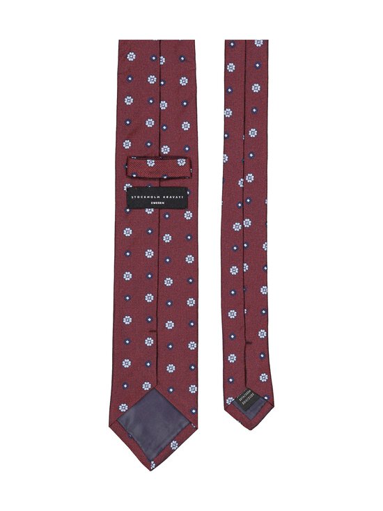 Stockholm Kravatt - Dot And Flower -silkkisolmio - G25B RED | Stockmann - photo 2
