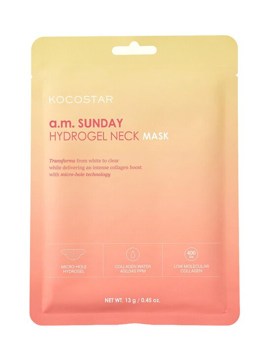 KOCOSTAR - A.m. Sunday  Hydrogel Neck Mask -kaulanaamio - NOCOL | Stockmann - photo 1