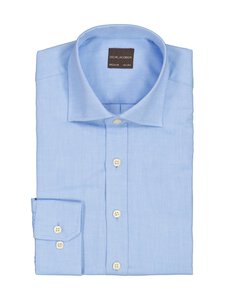 Oscar Jacobson - Brushed Flannel -kauluspaita - 270 DEEP BLUE | Stockmann