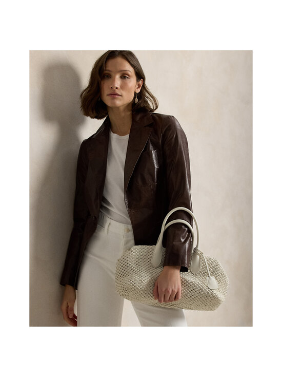 Polo Ralph Lauren - Bellport Satchel Medium soma - FROSTING | Stockmann - photo 6