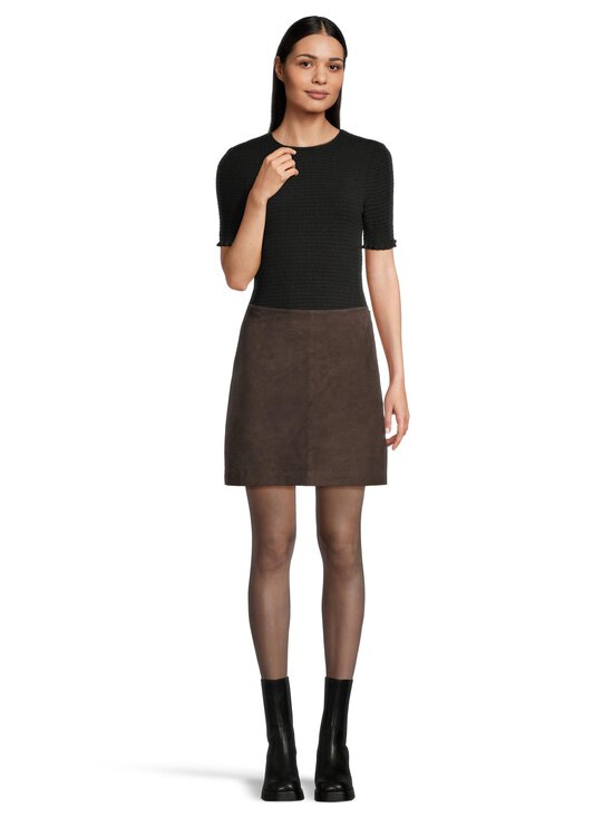 Lexington - Lyhyt mokkanahkahame - 246 DARK BROWN | Stockmann - photo 3