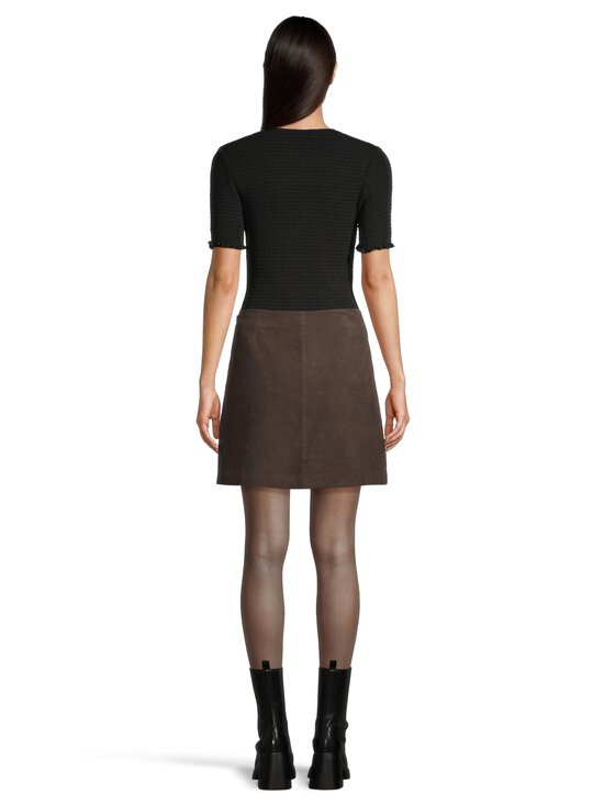 Lexington - Lyhyt mokkanahkahame - 246 DARK BROWN | Stockmann - photo 4