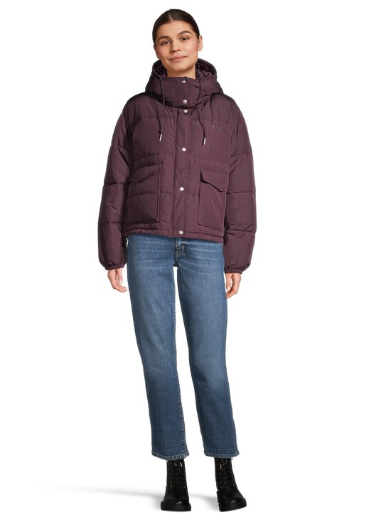 Lee - Short Puffer -takki - DEEP WINE | Stockmann - photo 2