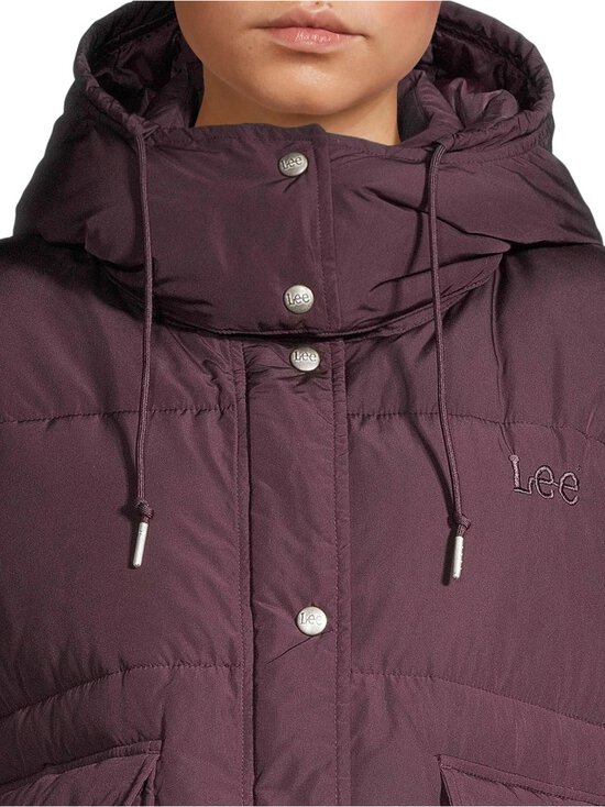 Lee - Short Puffer -takki - DEEP WINE | Stockmann - photo 5