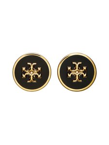 Tory Burch - Kira Enamel Circle -korvakorut - TORY GOLD / BLACK Tory Burch - Kira Enamel Circle -korvakorut - TORY GOLD / BLACK | Stockmann