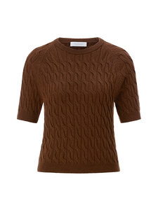 rich & royal - Crew Neck -palmikkoneule - 279 HAZEL | Stockmann