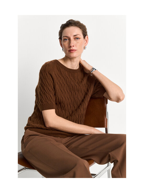 rich & royal - Crew Neck -palmikkoneule - 279 HAZEL | Stockmann - photo 4
